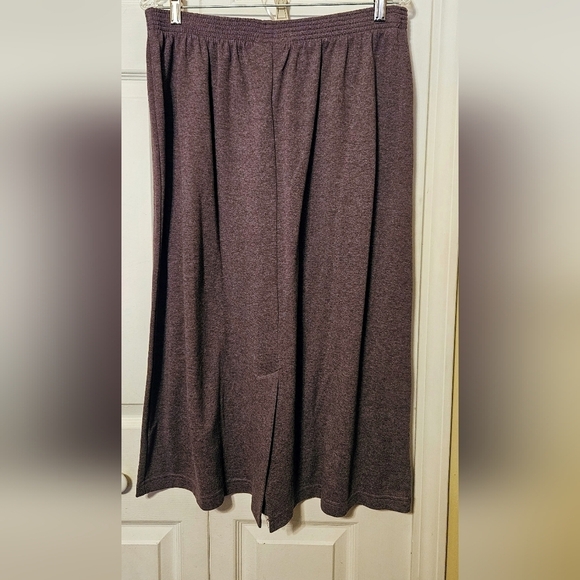 #071 COLDWATER CREEK- PURPLE PASSION 2 PC JACKET & SKIRT SET- SIZE: PXL - Picture 6 of 7